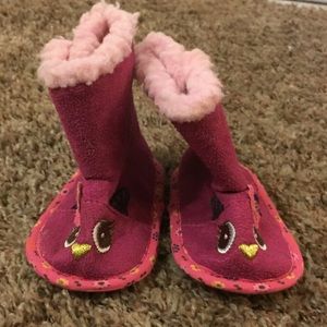 CARTERS infant owl boots